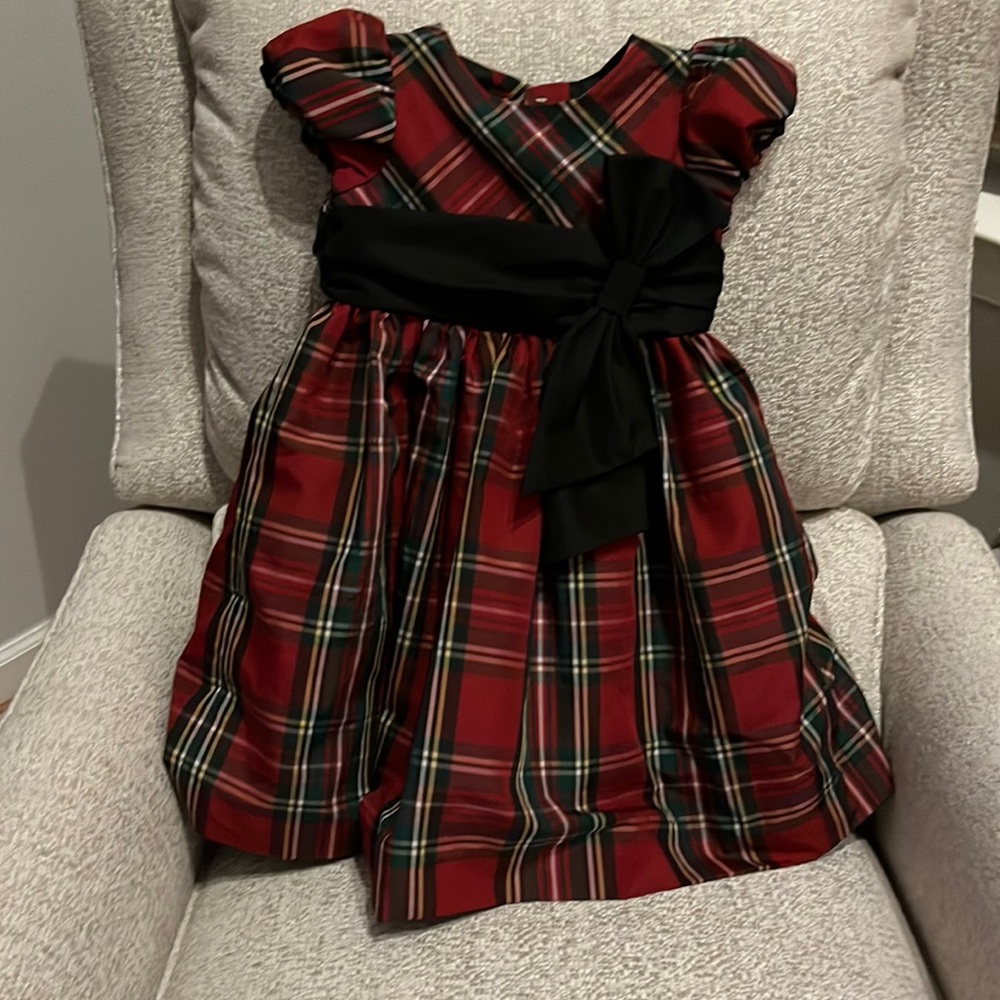 Ralph Lauren Christmas holiday plaid dress
